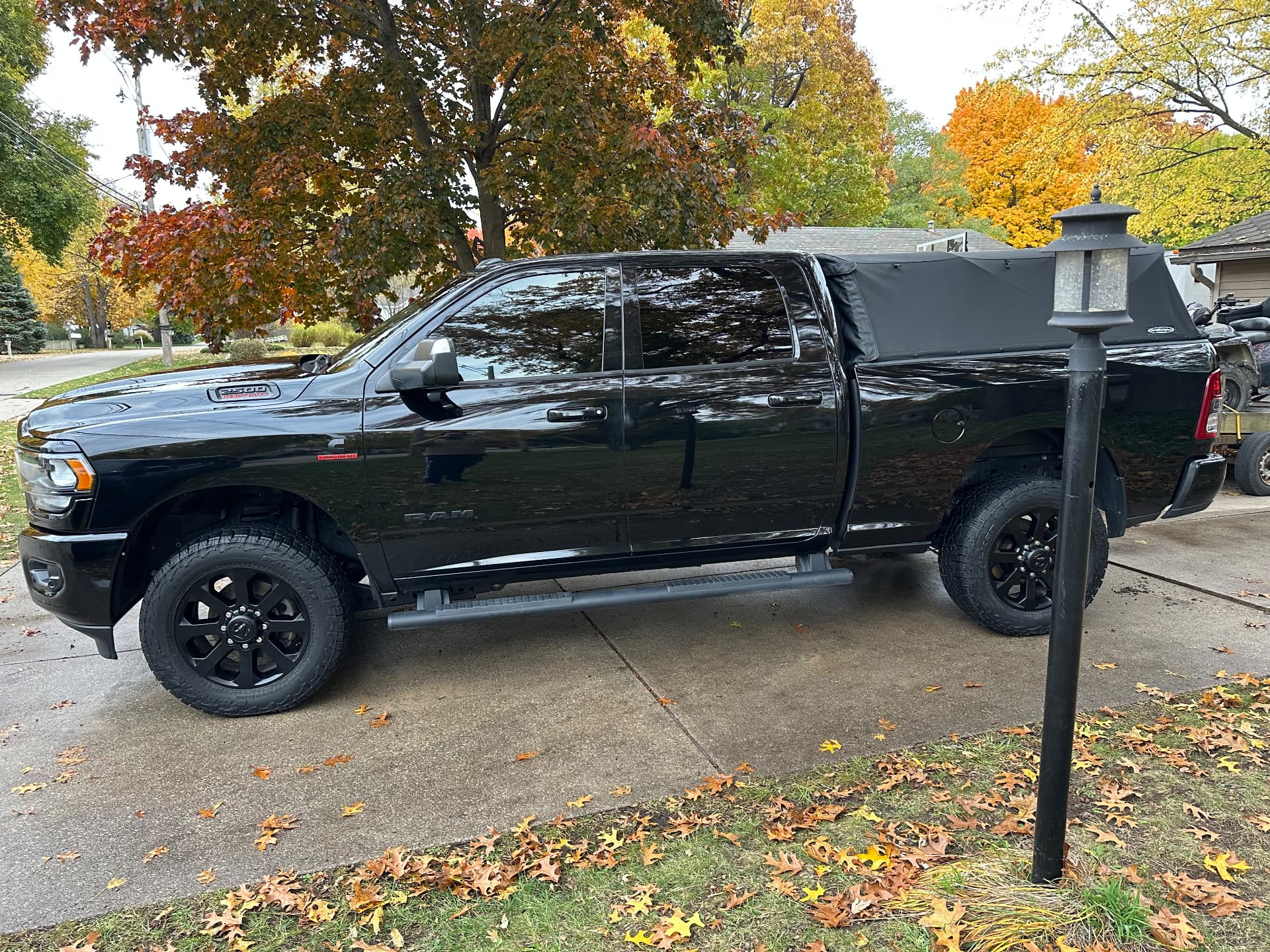 Ram 2500 after a full exterior detail